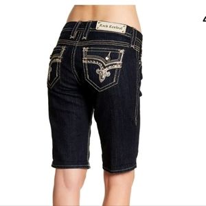 Rock Revival Mid-Rise Betty Bermuda Shorts